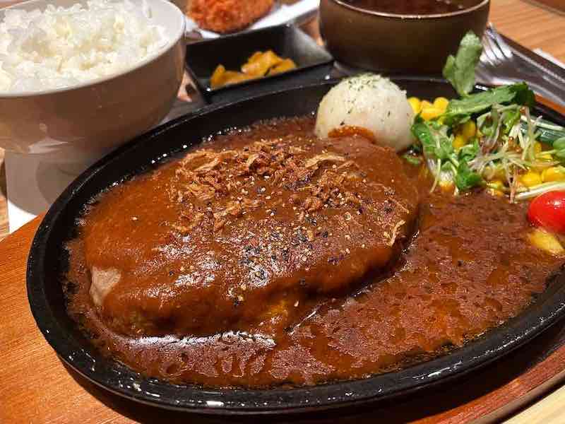 029吉祥寺食堂のハンバーグ