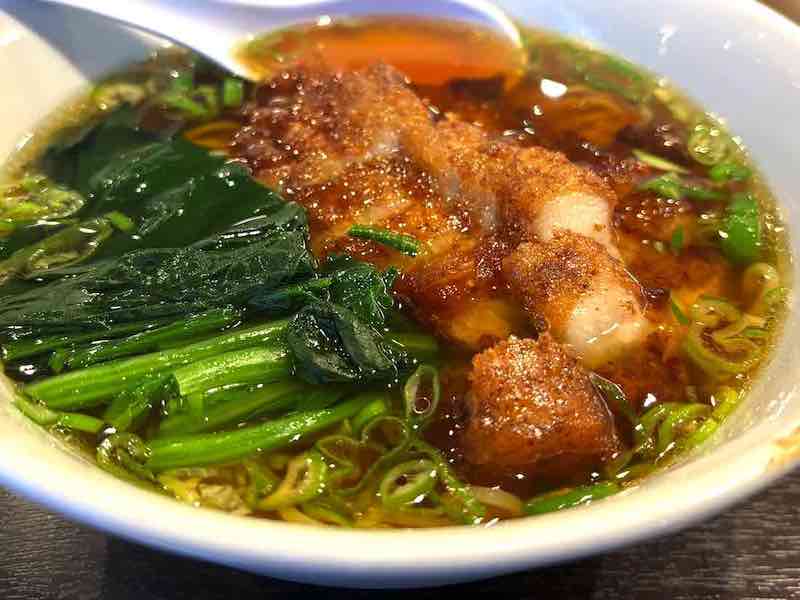 餃子菜館のラーメン2