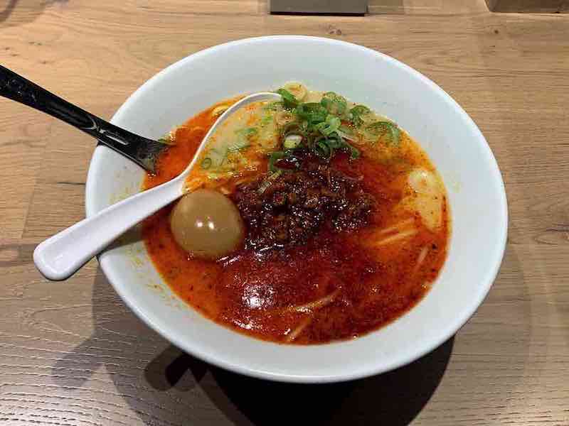 一風堂のラーメン