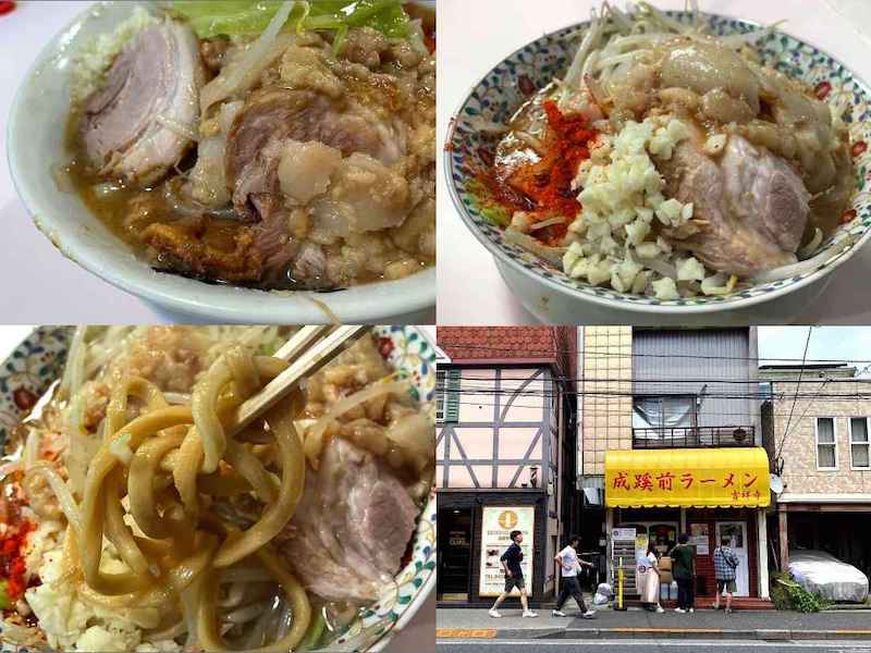 成蹊前ラーメンのラーメン