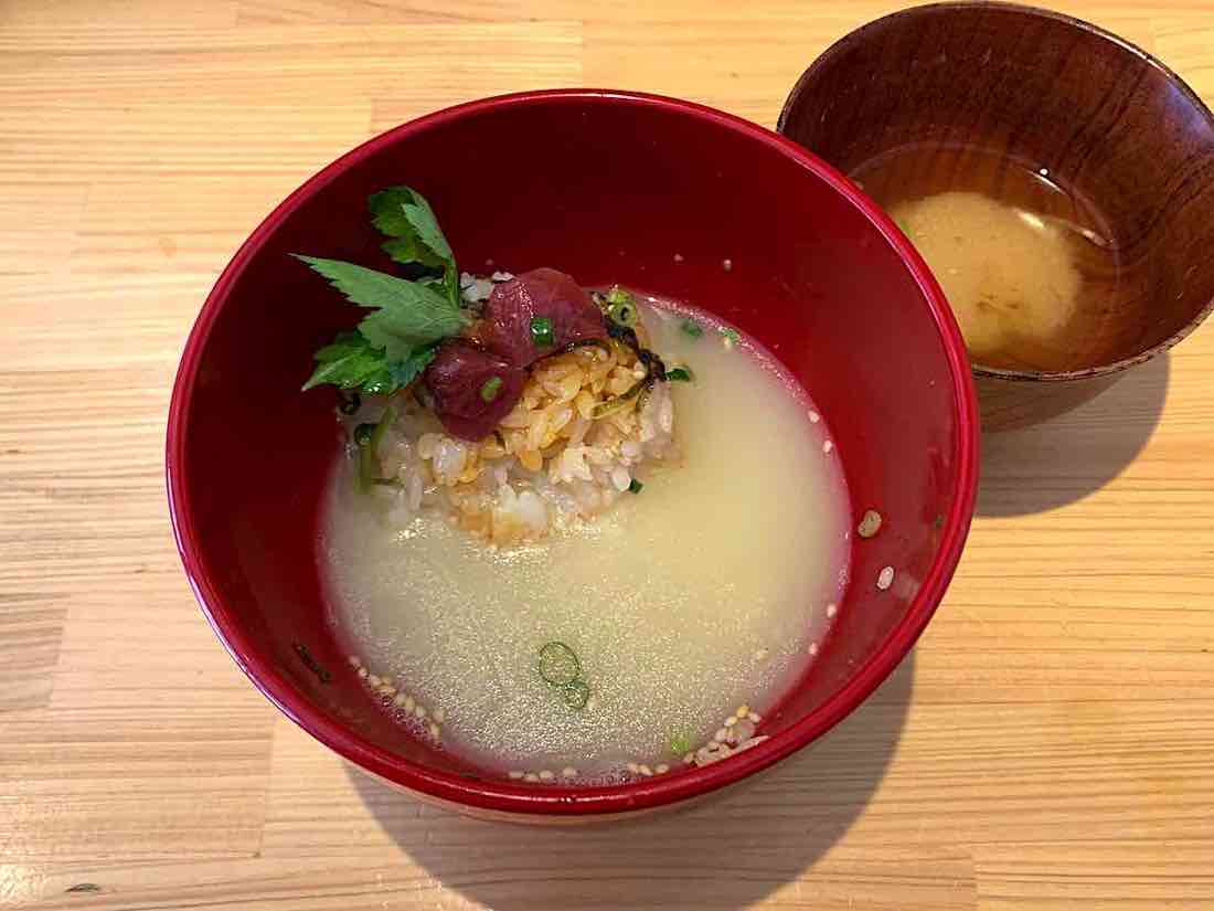 鯛出汁茶漬け