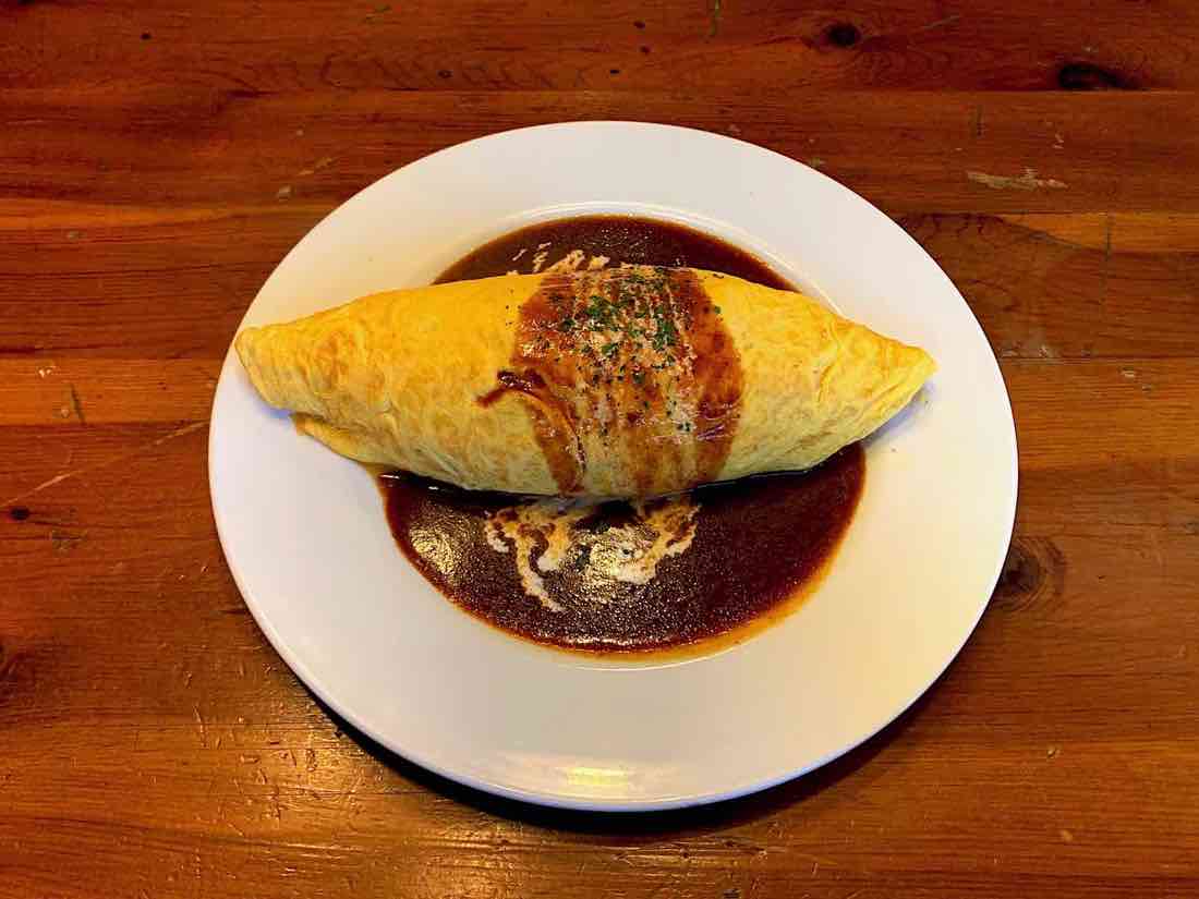 チキンライスのオムライス