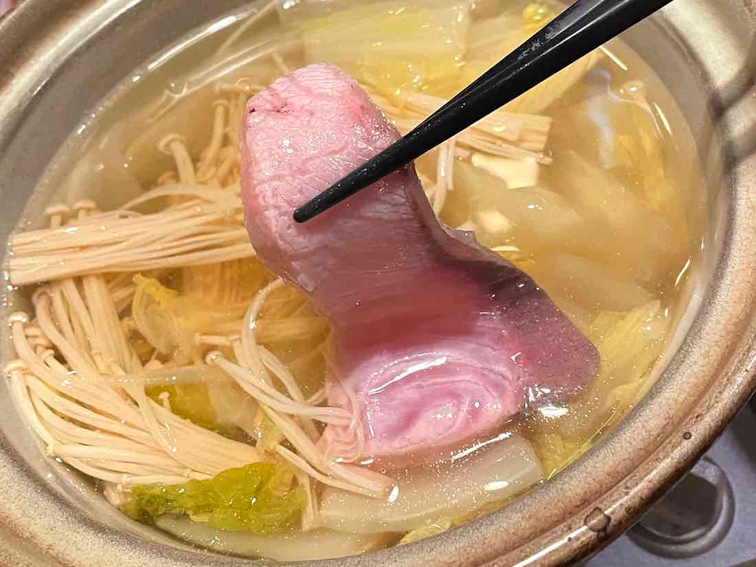 鰤（ブリ）しゃぶ鍋