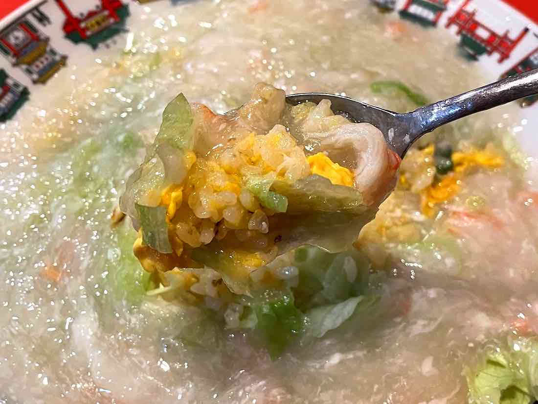 蟹肉チャーハン（餡掛け）