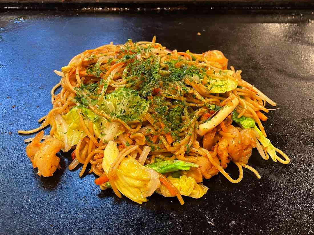 シーフードMIX焼きそば