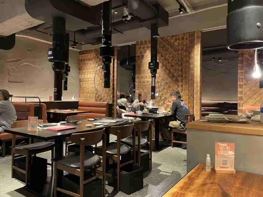 店内の様子