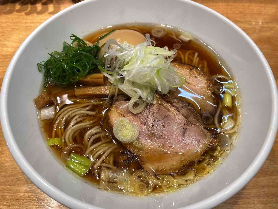 醤油そば特製