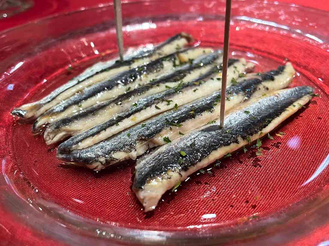 イワシの酢漬け