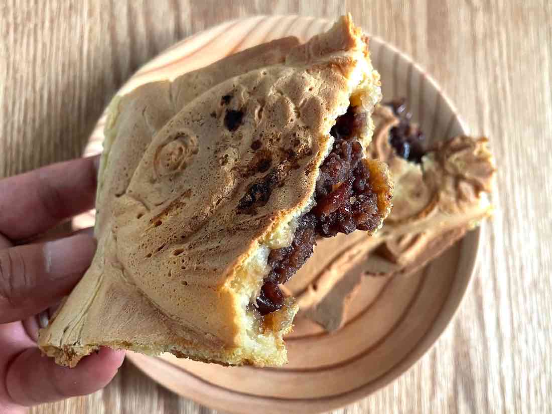 割ったたい焼き
