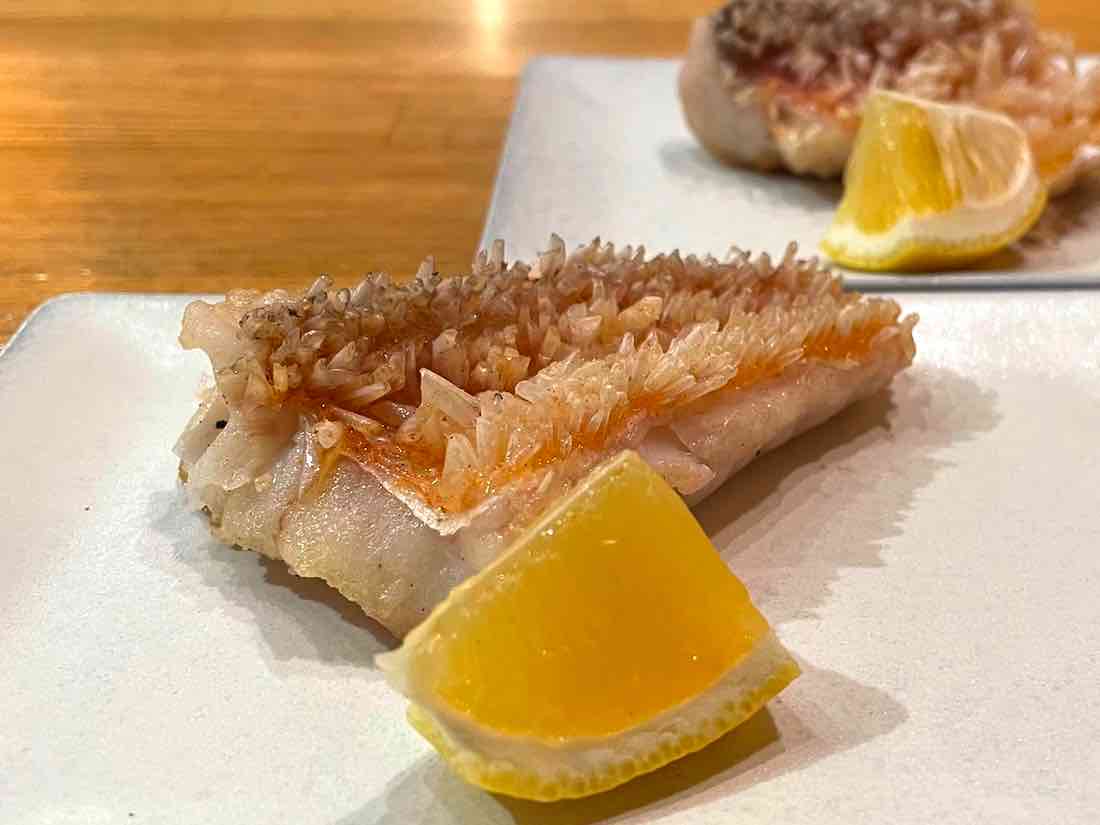 甘鯛の松笠焼き