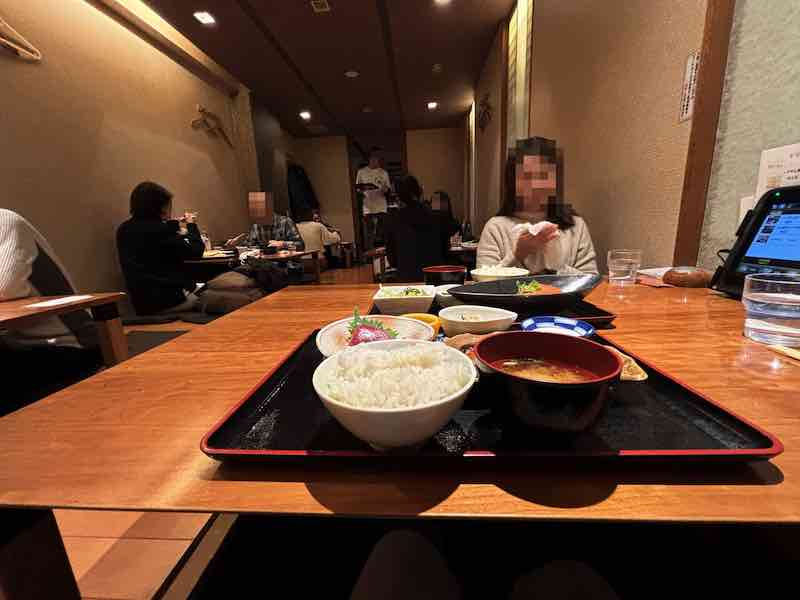 お座敷エリア