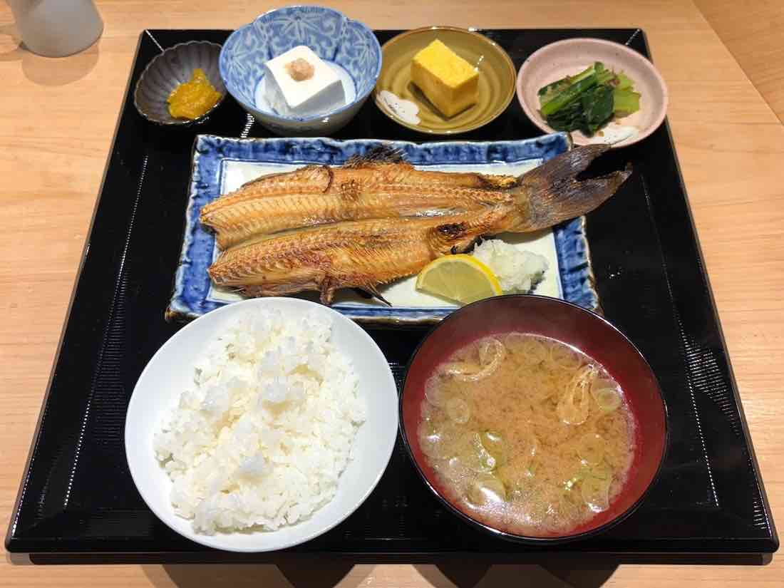 ホッケ定食