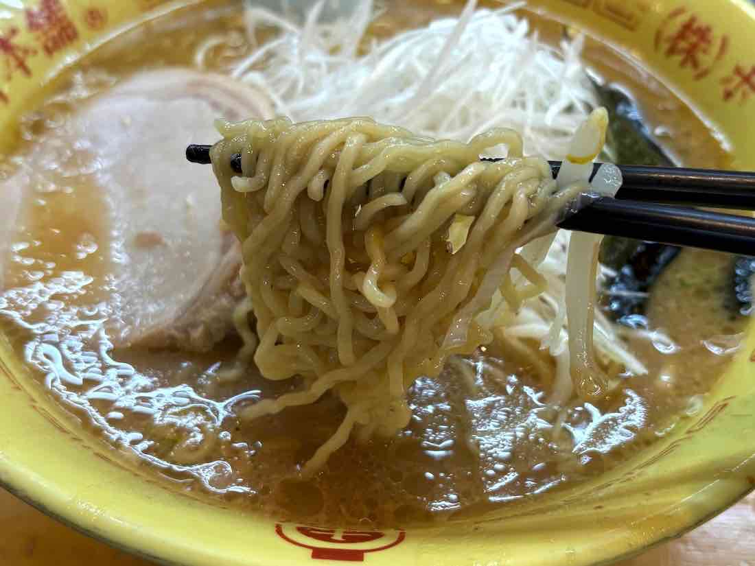 中華そばの麺