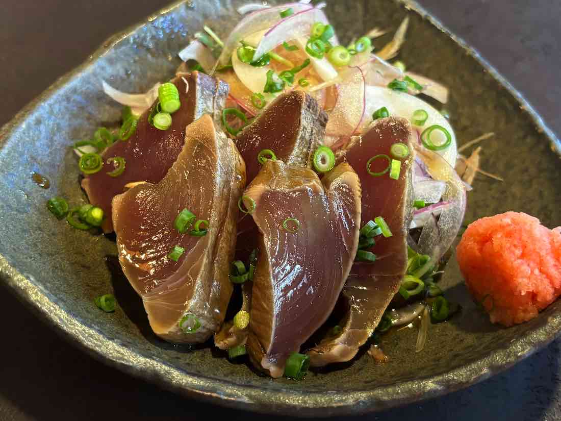 鰹のタタキ
