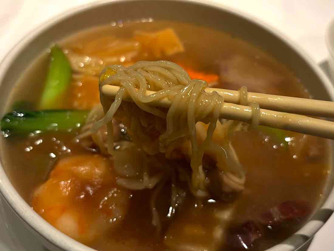 五目入りつゆ麺