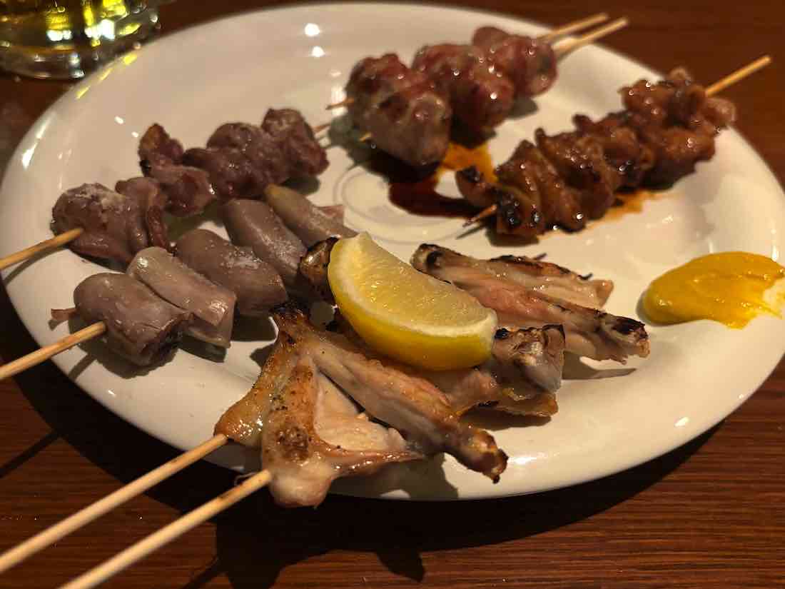 串焼き盛り合わせ