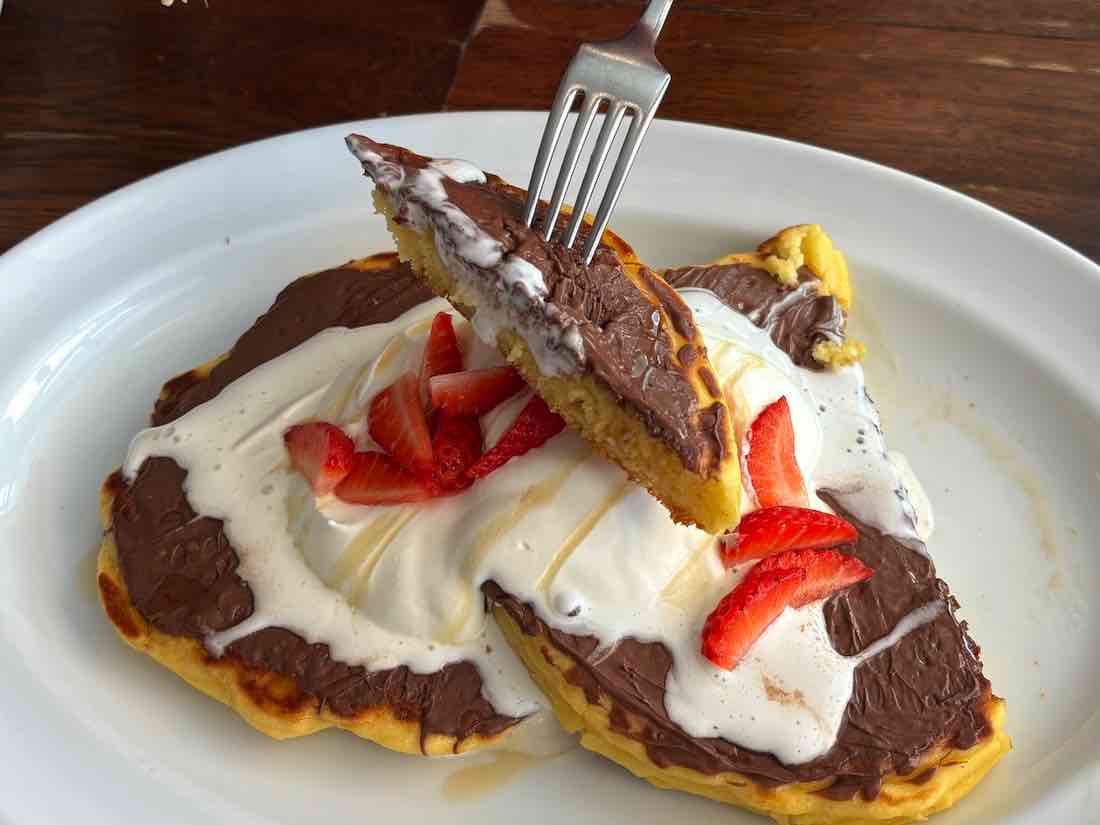 ヌテラパンケーキ