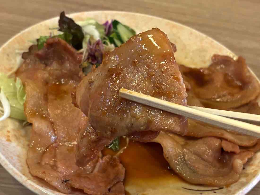 豚のしょうが焼き