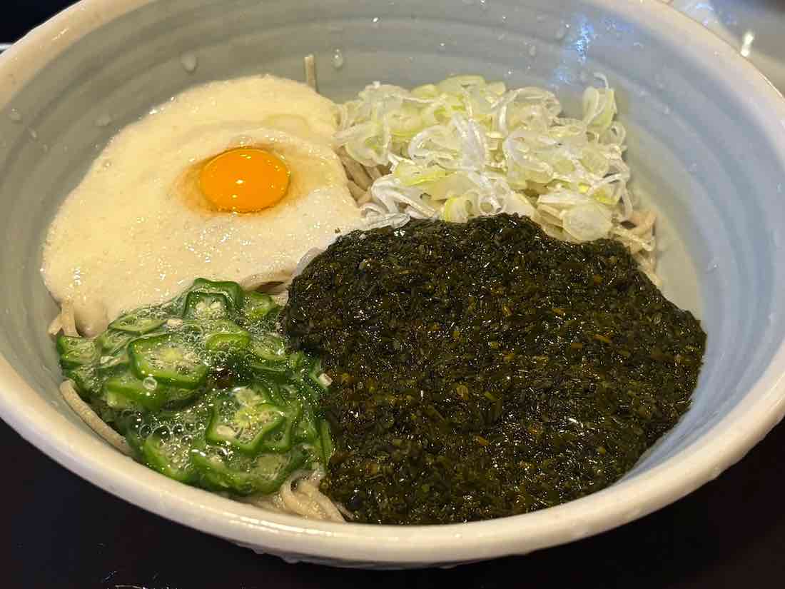 アカモクそば