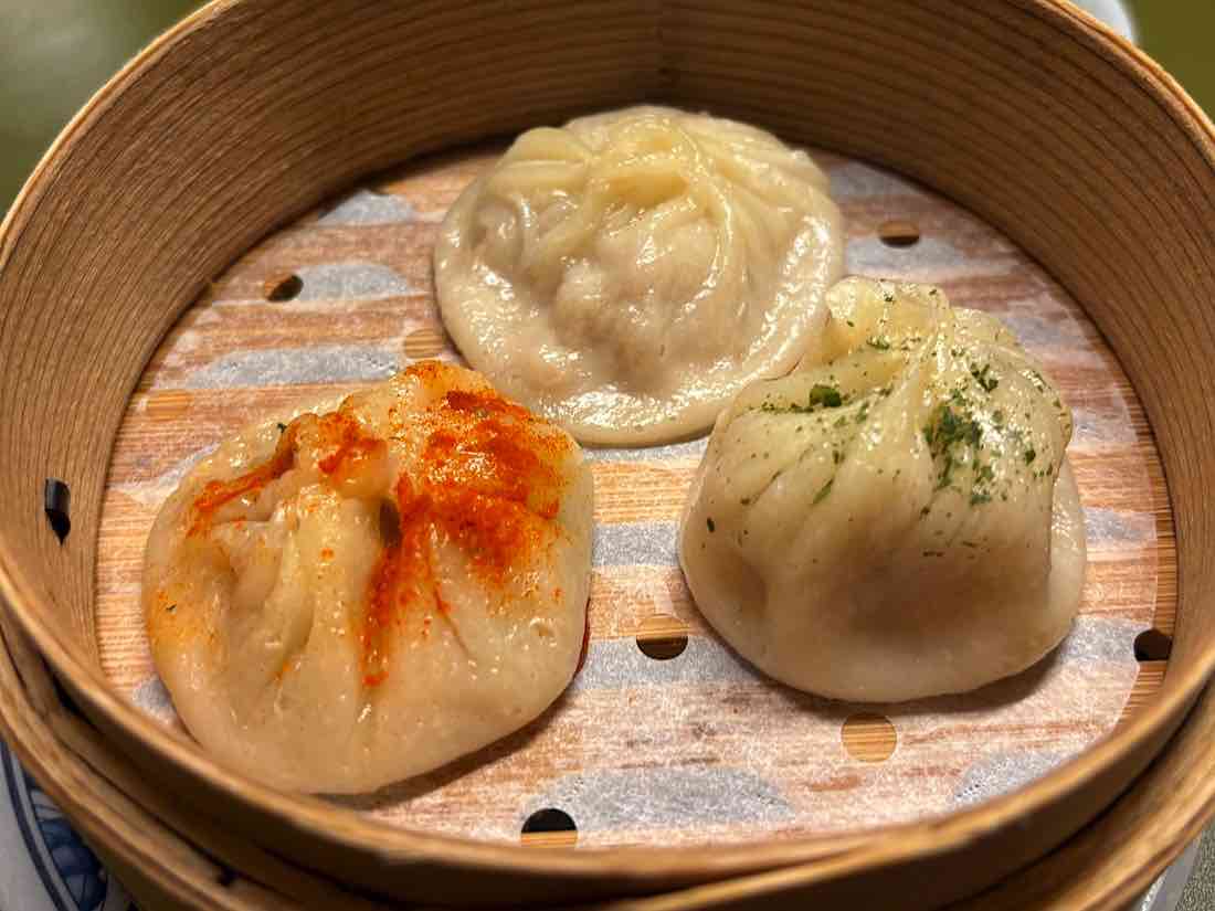 小籠包3種食べ比べ