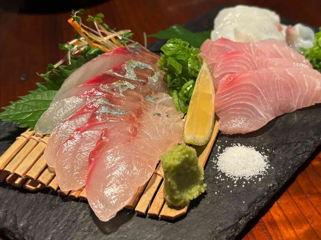 3種の刺身