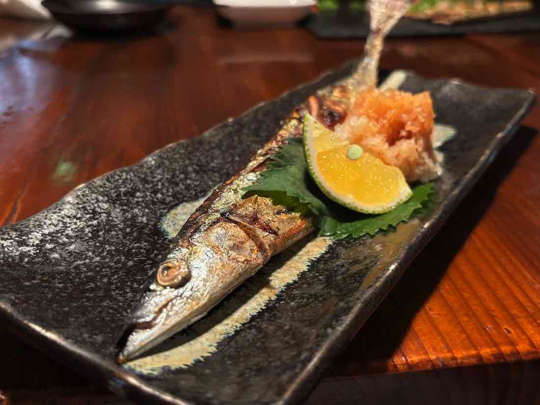 さんま塩焼き