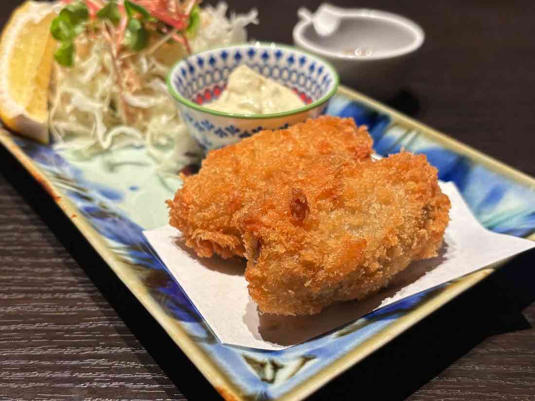 大粒牡蠣フライ(2ヶ)