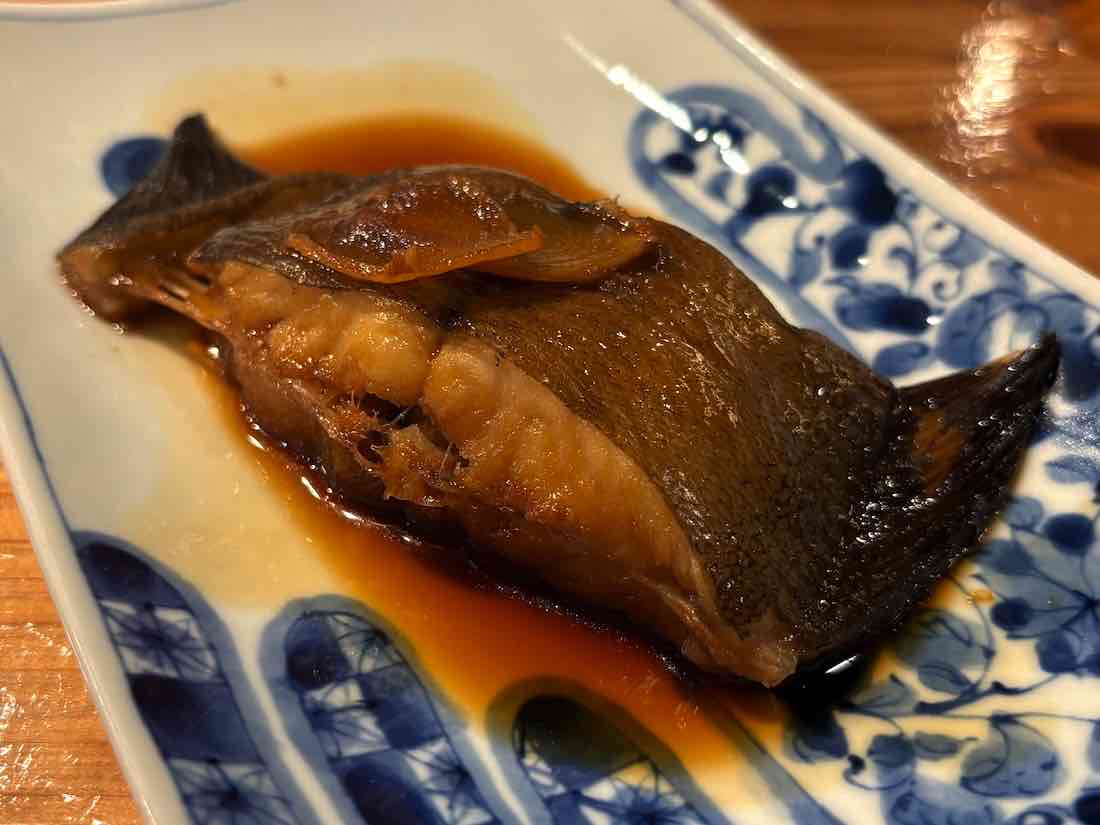 赤ガレイ煮付け