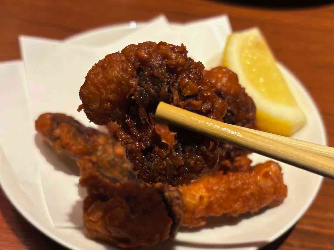 タコの唐揚げ
