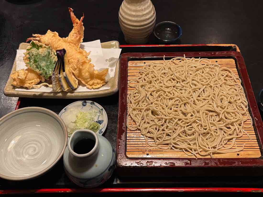 大海老天せいろ