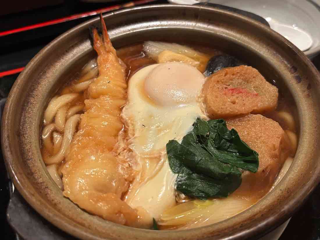 鍋焼うどん