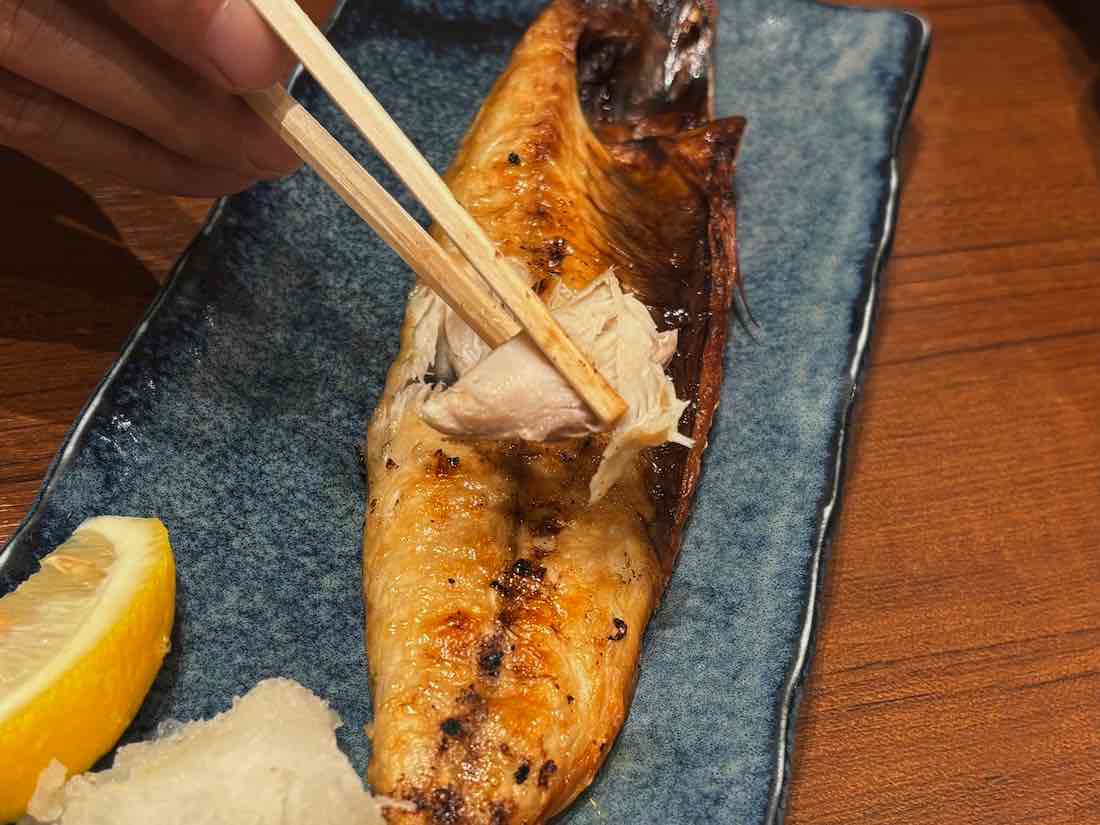 サバ塩焼き