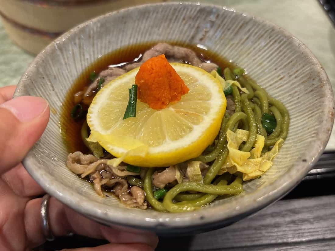 レモンと紅葉おろし