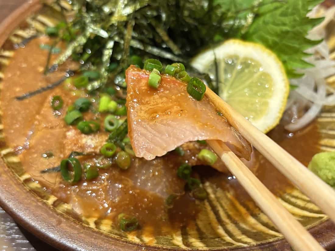 博多名物ごまカンパチ