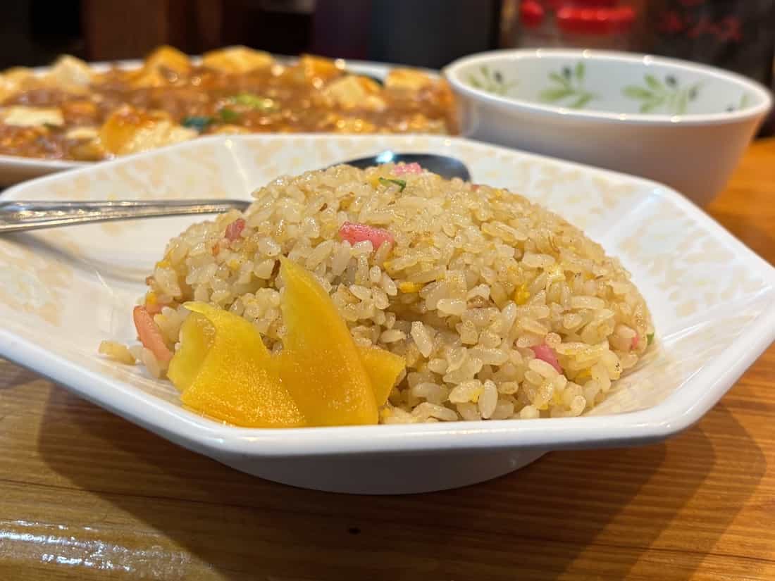 半焼きめし