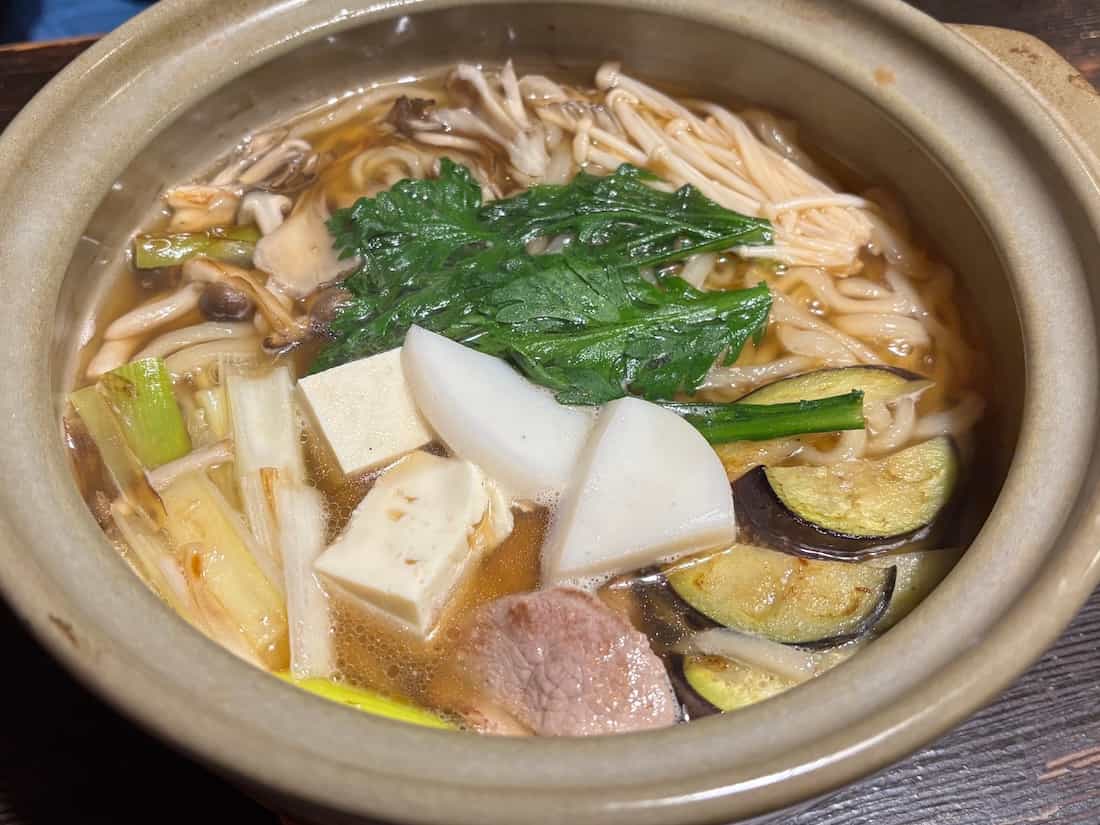 田舎なべ（煮込みうどん）