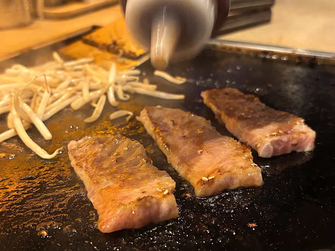 カルビ完成