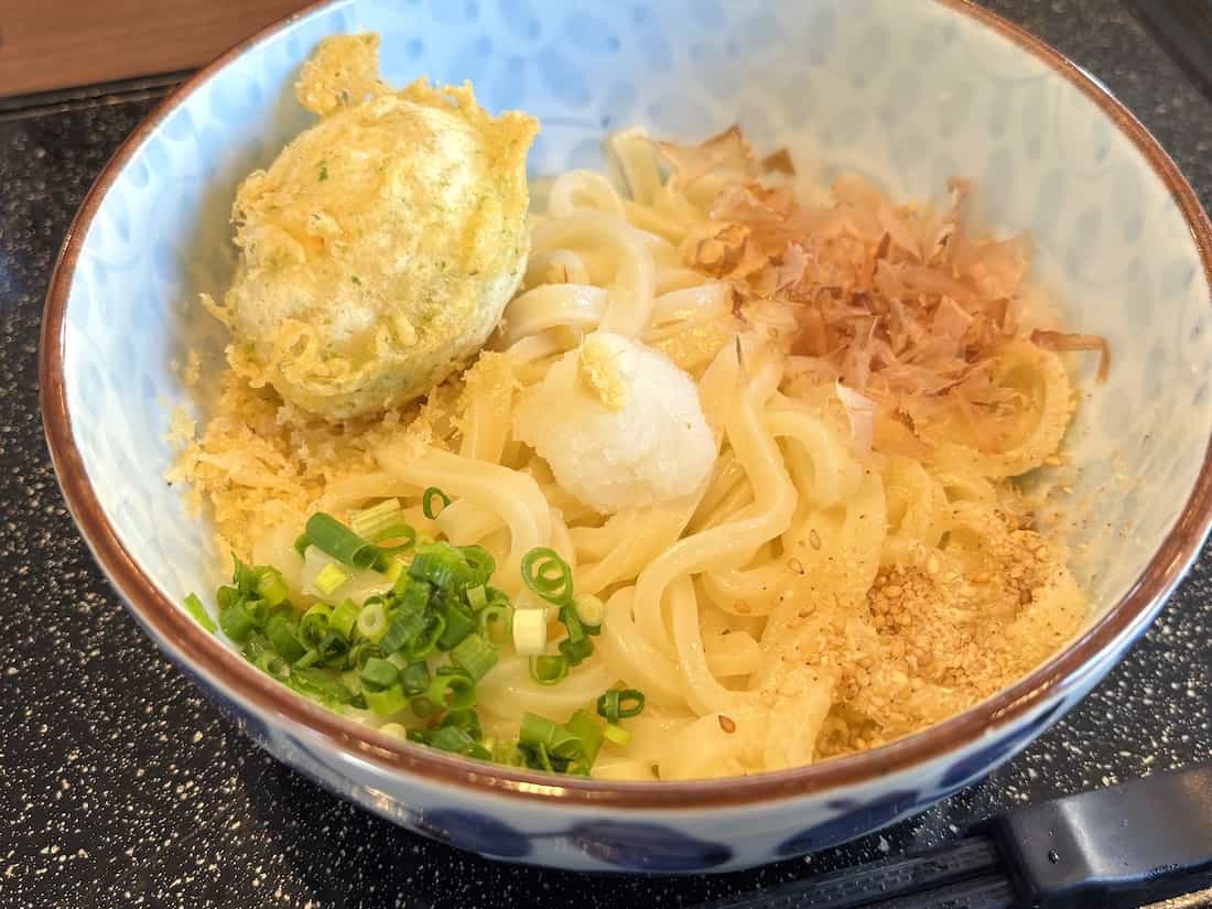 半熟味玉天ぶっかけ