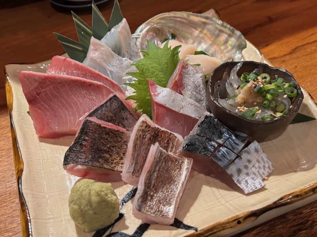 刺身盛り合わせ