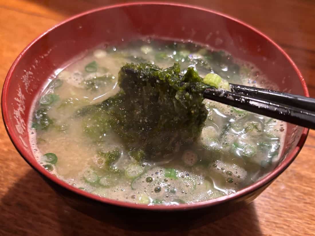 えび出汁味噌汁
