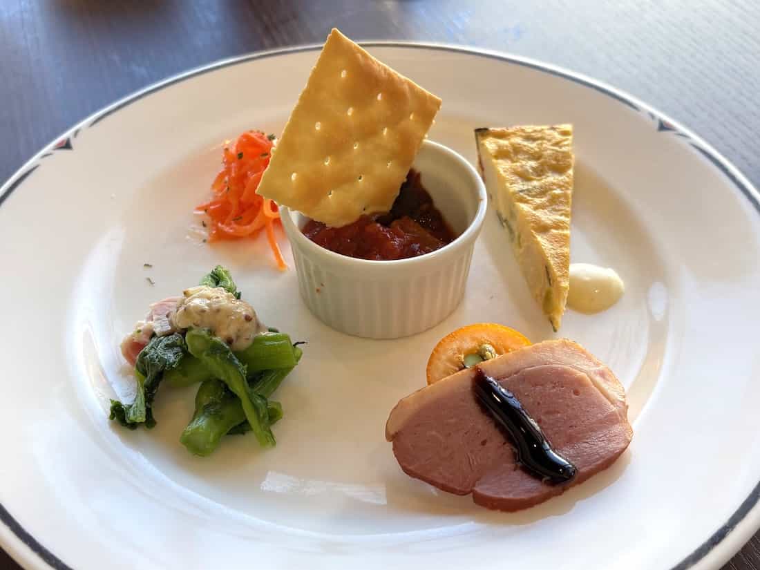 ランチセットの前菜