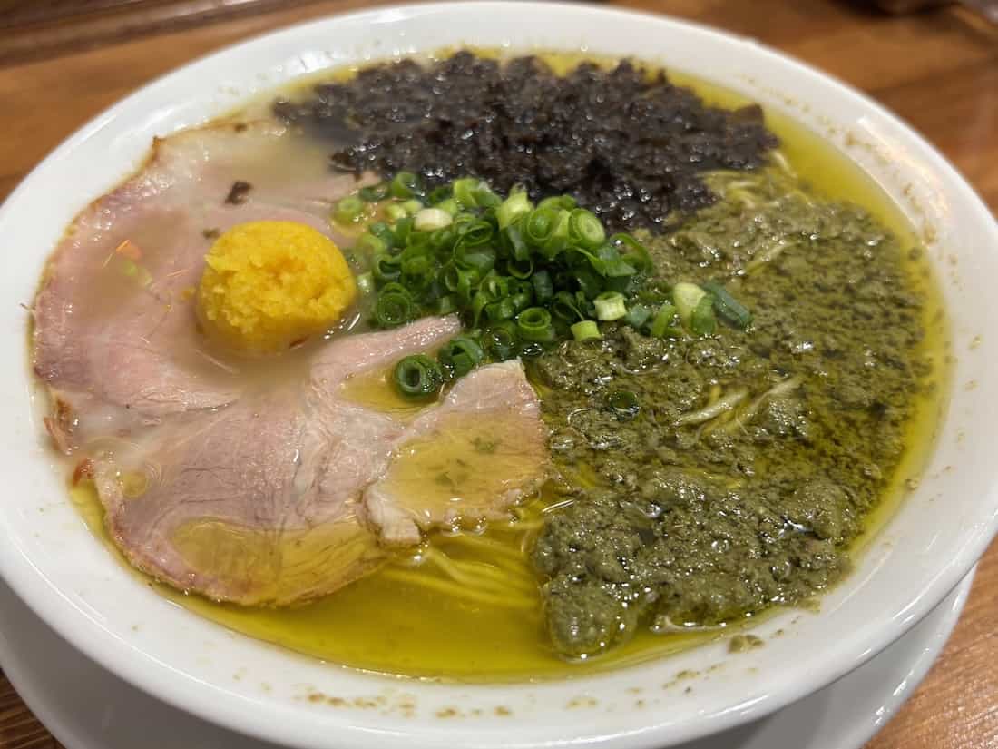 ゆず牡蠣塩ラーメン