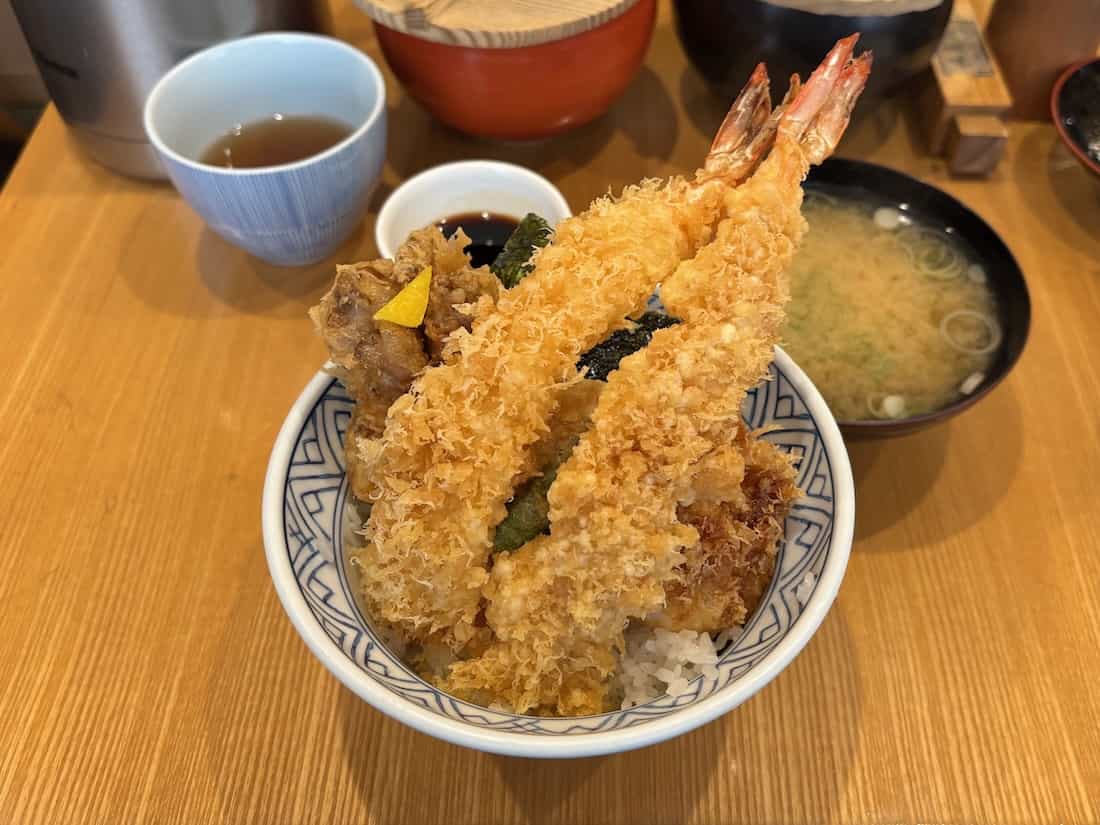 大海老天丼