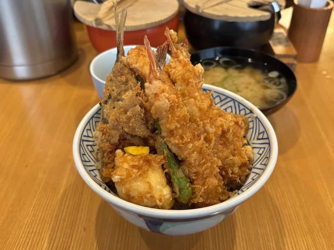 アジ天丼
