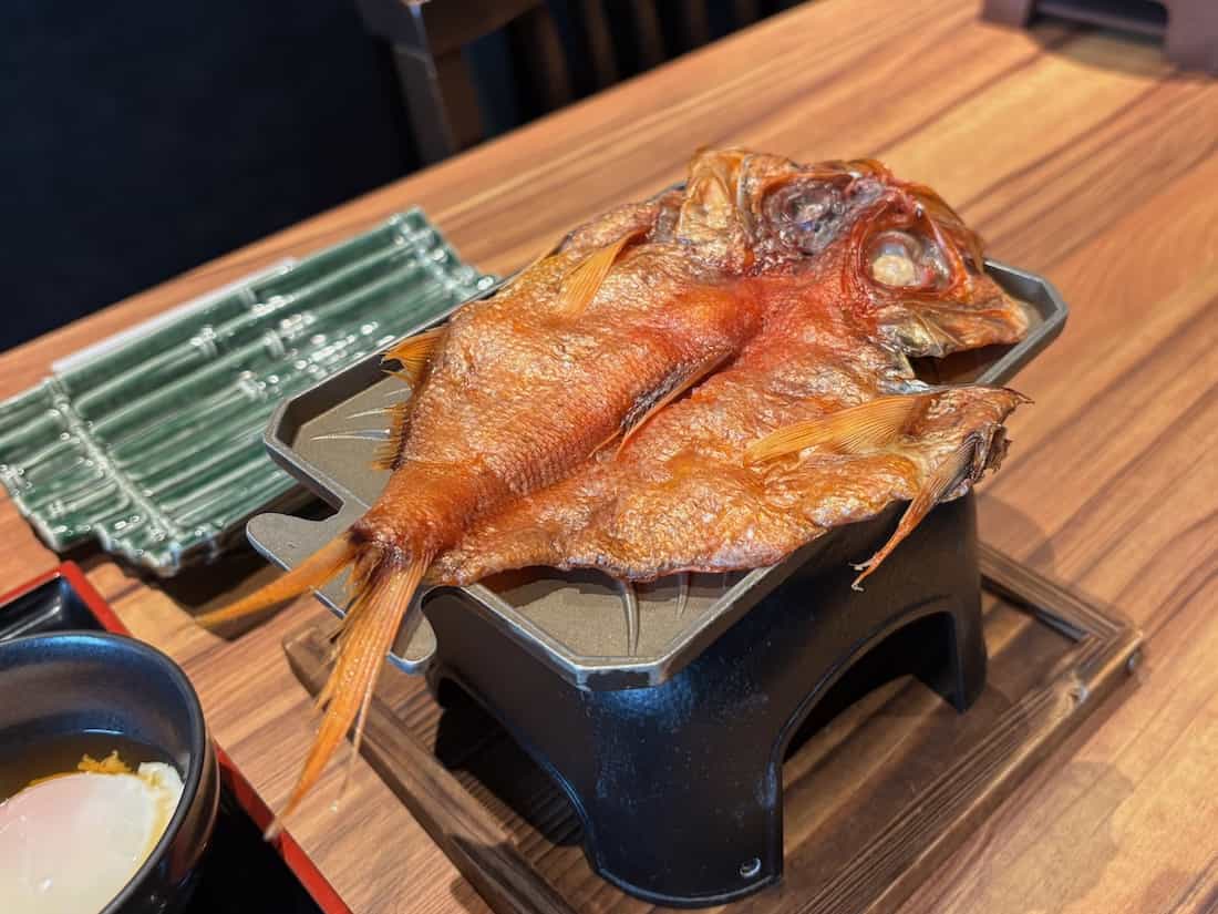 金目鯛干物