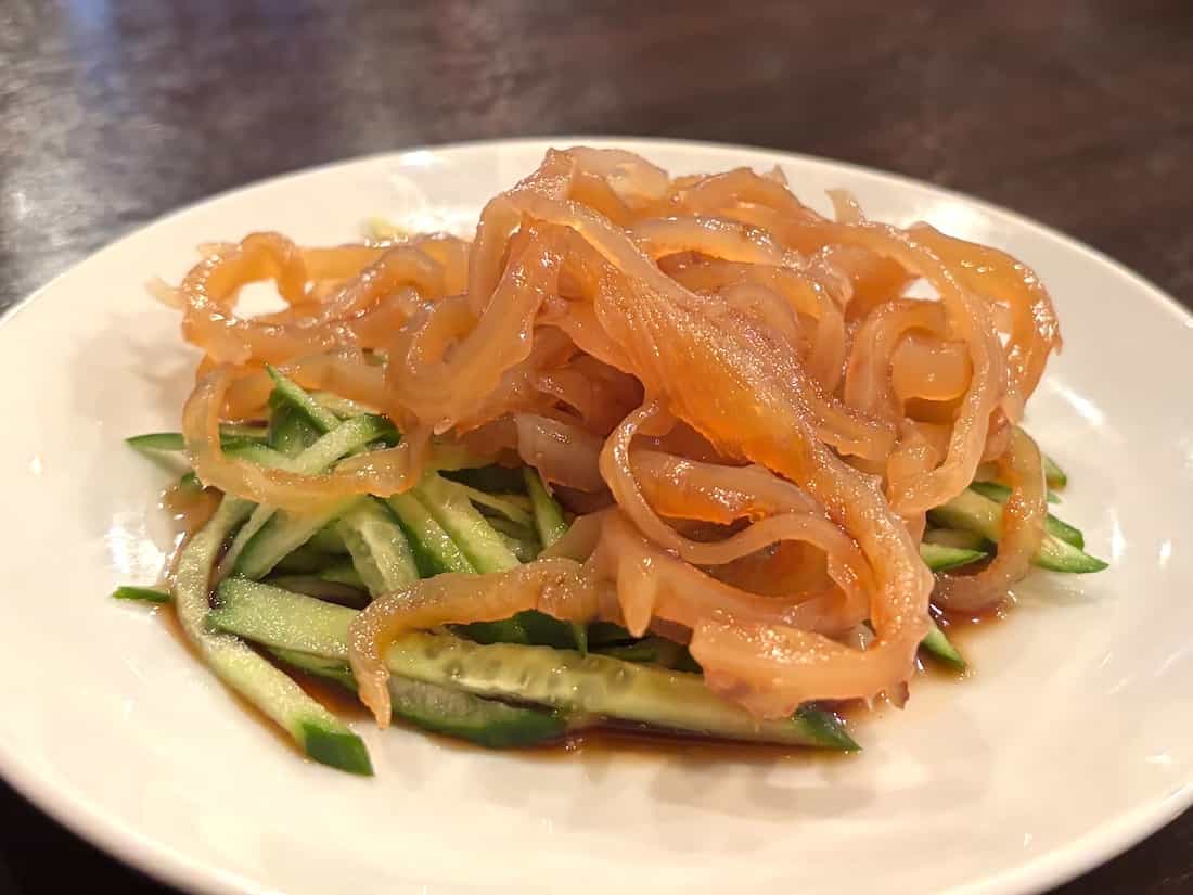 くらげの味付け