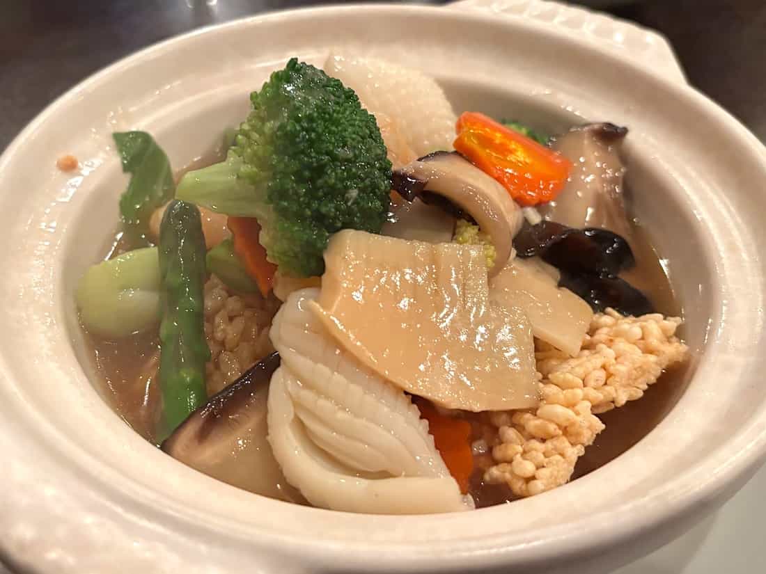 海鮮入りおこげ