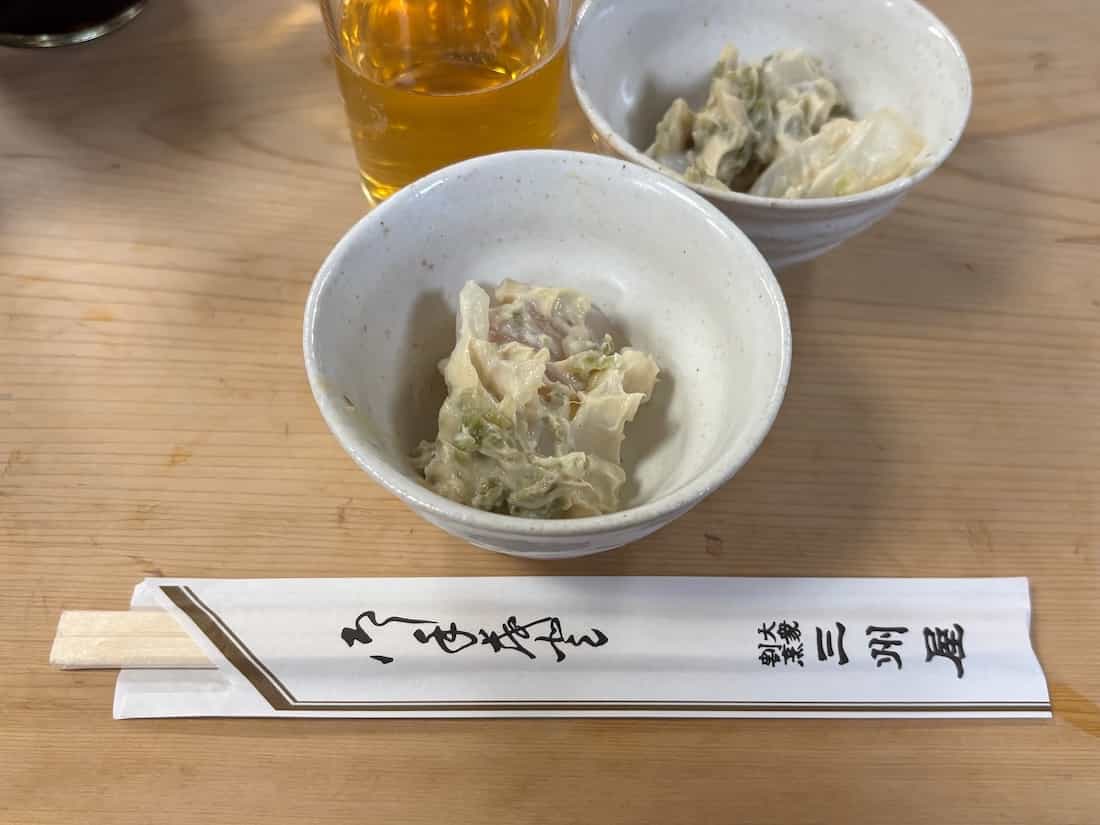 お通し