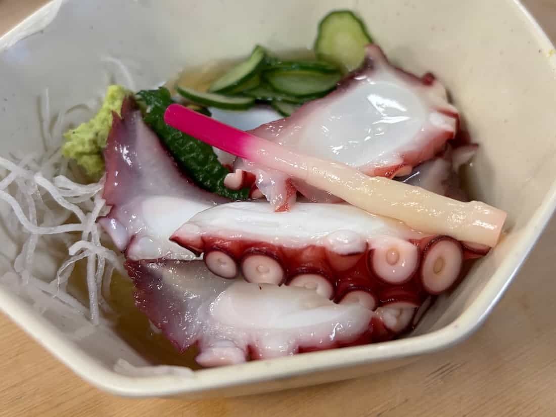 たこ酢