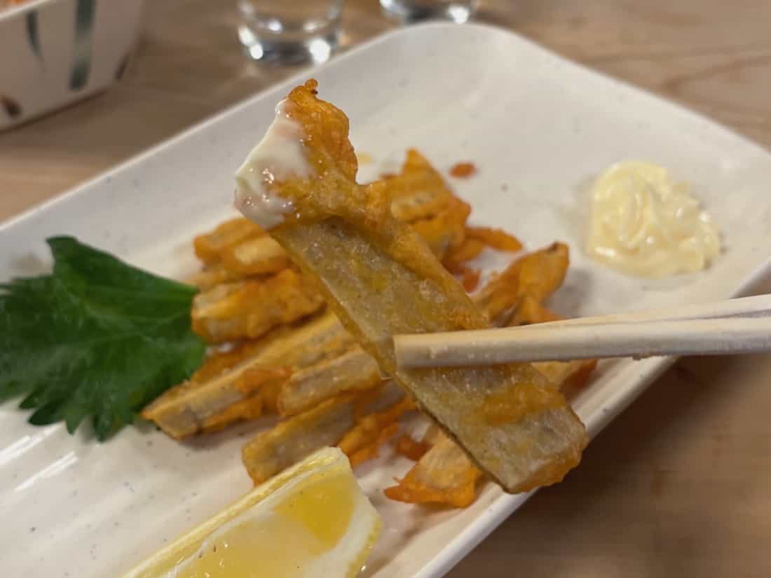 ごぼう唐揚げ